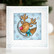 Woodware leimasin Festive Fuzzies, Mini Reindeer