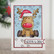 Woodware leimasin Festive Fuzzies, Reindeer