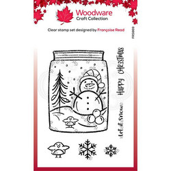 Woodware leimasin Snow Jar