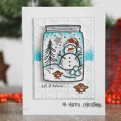 Woodware leimasin Snow Jar