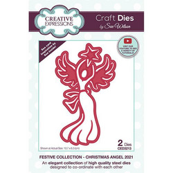 Creative Expressions stanssi Christmas Angel 2021