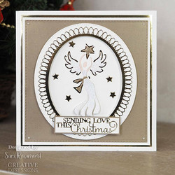 Creative Expressions stanssi Christmas Angel 2021