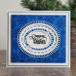 Creative Expressions stanssi Ornate Oval Frame