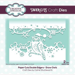 Creative Expressions stanssi Snow Owls Double Edger