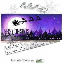 Picket Fence Paper Glitz, sävy Purple Prism