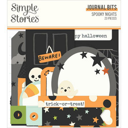 Simple Stories Spooky Nights Journal Bits, leikekuvat