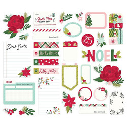 Simple Stories Holly Days Journal Bits, leikekuvat