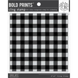 Hero Arts leimasin Buffalo Check Pattern Bold Prints