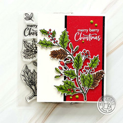 Hero Arts Holly Berries -leimasinsetti