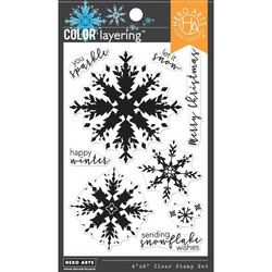 Hero Arts Color Layering Snowflake -leimasinsetti