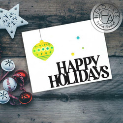 Hero Arts sapluuna Layering Ornaments