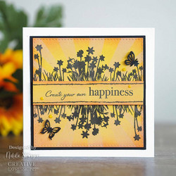Creative Expressions Delicate Daffodils -leimasin