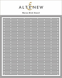Altenew Narrow Brick -sapluuna