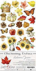 Craft O'clock paperipakkaus Autumn, Charming Extras