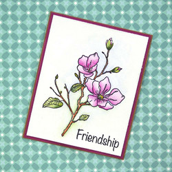 Elizabeth Craft Designs leimasin Blossom