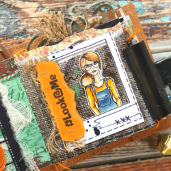 Elizabeth Craft Designs leimasin Polaroid Embellishments 1