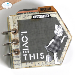 Elizabeth Craft Designs leimasin Label Tabs