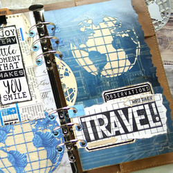 Elizabeth Craft Designs stanssi Planner Essentials 28, Globe