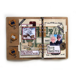 Elizabeth Craft Designs stanssi Planner Essentials 35, Holiday Tab Pages