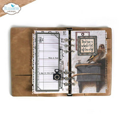 Elizabeth Craft Designs stanssi Planner Essentials 39, Torn Paper Page With Frames