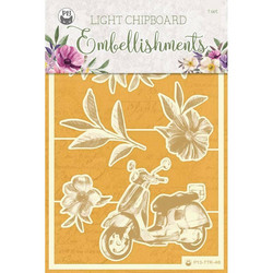 P13 Light Chipboard -koristeet Time To Relax