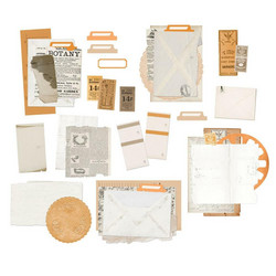 49 and Market leikekuvat Vintage Artistry Mango Ephemera Stack