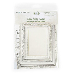 49 and Market leikekuvat Vintage Artistry Essentials File Frame, Rectangle Stitched