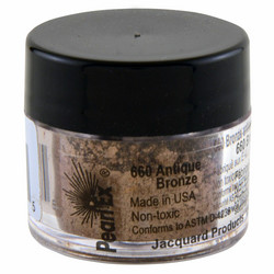 Jacquard Pearl Ex -pigmenttijauhe, sävy Metallics, Antique Bronze