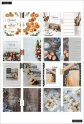 Mambi Classic Planner Southern Farmhouse (Recipe Organizer) -reseptikirja