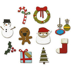 Sizzix Thinlits stanssi Christmas Minis