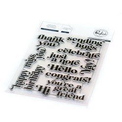 Pinkfresh Studio leimasinsetti Perfect Sentiments