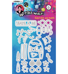 Studio Light stanssi Art By Marlene, Out of This World, Robot Mix and Match