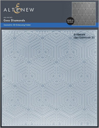 Altenew 3D kohokuviointikansio Geo Diamonds