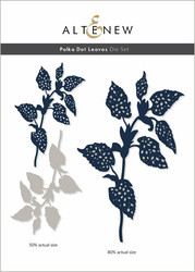 Altenew Polka Dot Leaves -stanssi