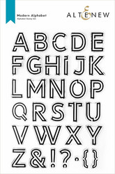 Altenew Modern Alphabet -leimasinsetti