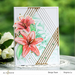 Altenew Inky Lily -sapluuna