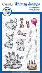 Whimsy Stamps A Bunny Birthday -leimasinsetti
