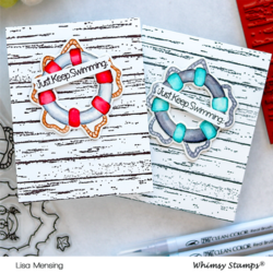 Whimsy Stamps Octo Elements -leimasinsetti
