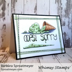 Whimsy Stamps Tin Games - Oops! -leimasinsetti