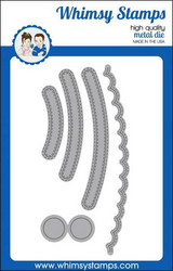 Whimsy Stamps Kinetic Curved Basics -stanssisetti