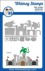 Whimsy Stamps Build-a-Castle -stanssisetti