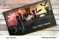 Whimsy Stamps Build-a-Castle -stanssisetti