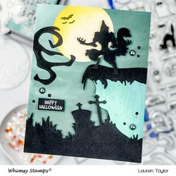 Whimsy Stamps Howling Night -stanssisetti