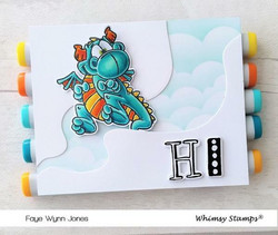 Whimsy Stamps Quirky ABC -stanssisetti