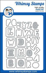 Whimsy Stamps Quirky ABC -stanssisetti
