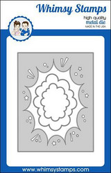 Whimsy Stamps Comic Burst -stanssisetti
