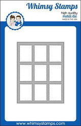 Whimsy Stamps Postage Window A2 -stanssi
