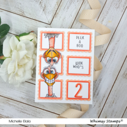 Whimsy Stamps Scallop Six A2 -stanssi