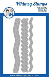 Whimsy Stamps Slimline Zig Zag Edger -stanssisetti