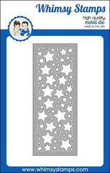 Whimsy Stamps Slimline Stars Background -stanssi